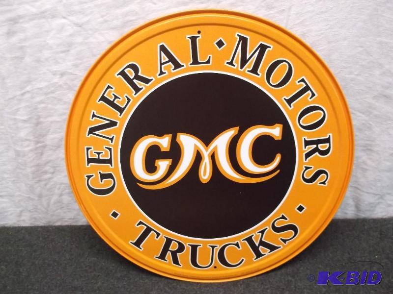 Collectable GMC metal sign measuring 11 34&q...