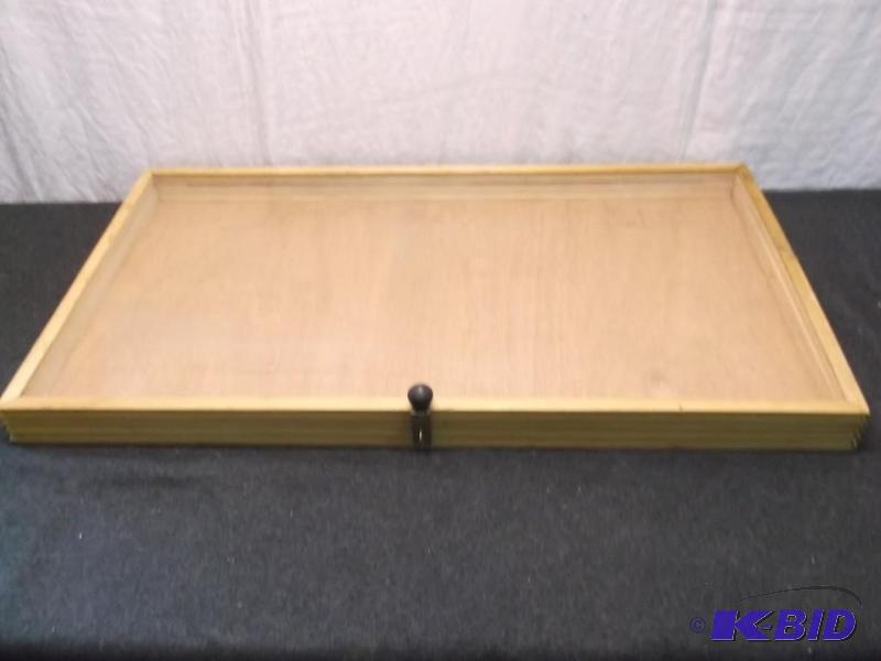 Large display case measuring 35&quot L X 20 ...