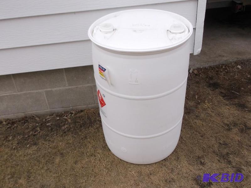 55 gallon food grade barrel....