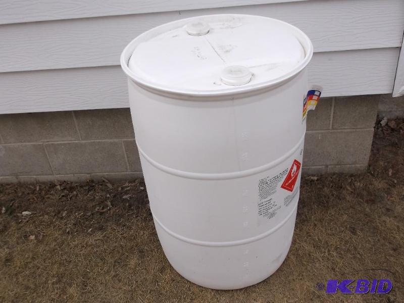 55 gallon food grade barrel....
