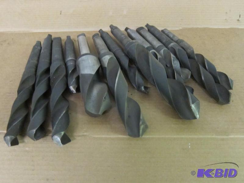 lot 10 image: Tapered Shank Drill Bits