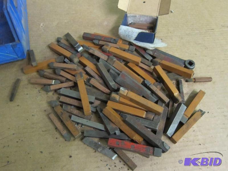 lot 15 image: Braised Carbide Insert Toolbits