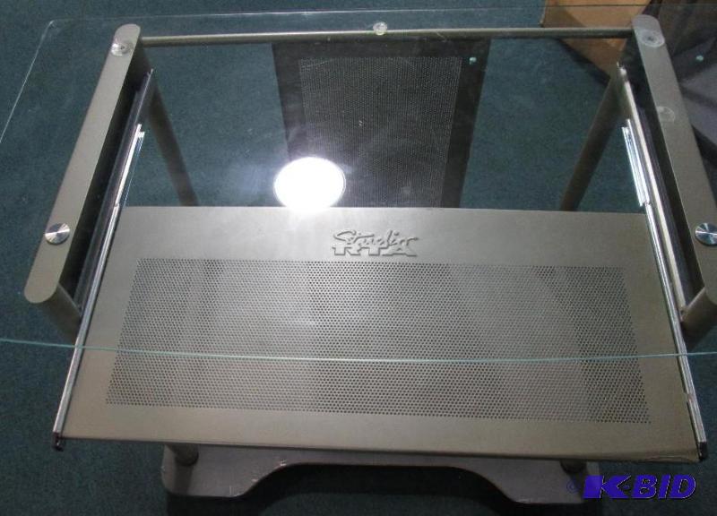 Studio Rta Computer Desk On Caster Wheels G Glass Display