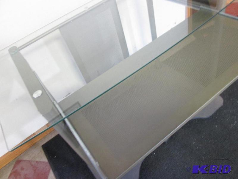 Studio Rta Computer Desk On Caster Wheels G Glass Display