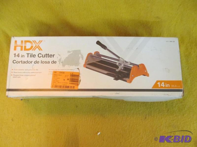 Tile cutter