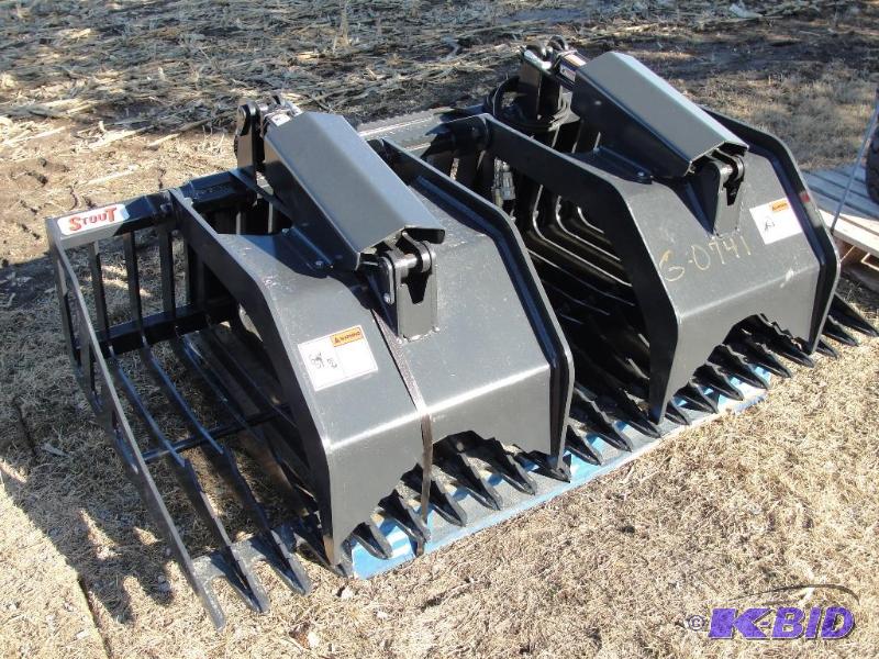 NEW Stout Heavy Duty 72 Rock Bucket Grapple