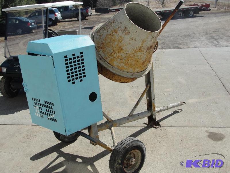Stone Cement Mixer with Gas Motor