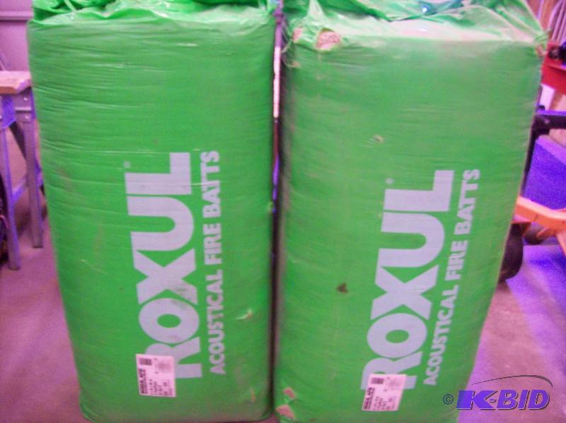 2 bags Roxul Acoustical fire batts, 6&quot x...