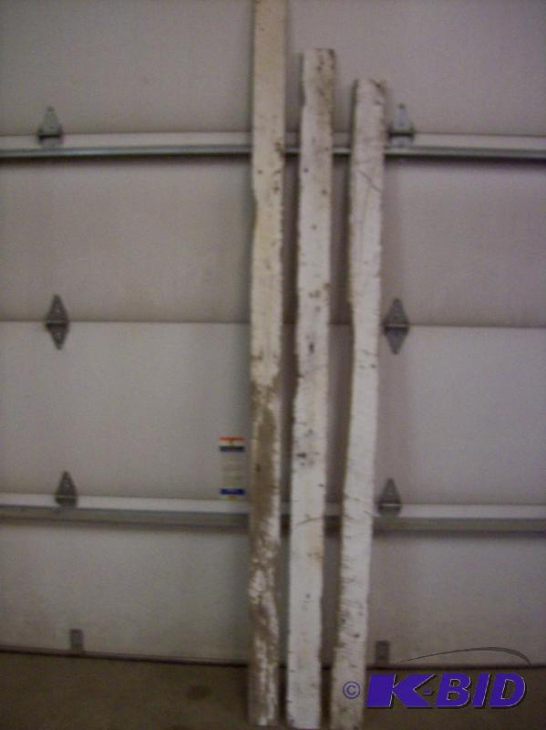 One (1) 8-foot and Two (2) 7-foot pieces of t...