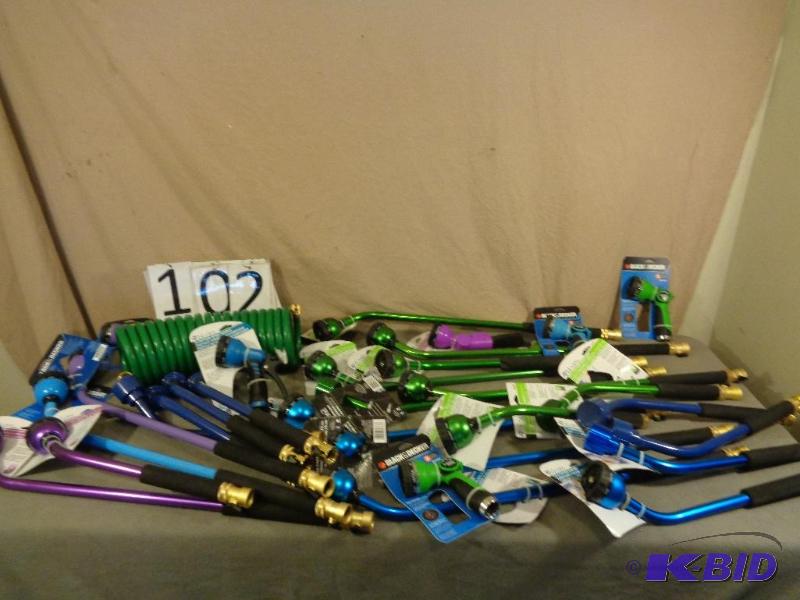 Large Lot of New Sprayer Wands, Sprayer Nozzl...
