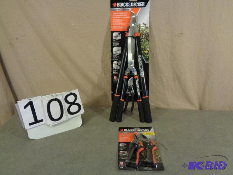 Lot of 2 Black and Decker Pruning Combo Sets....