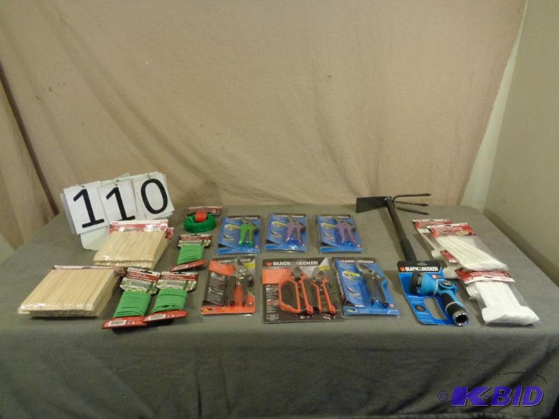 New Pruners, Combo Pack, Plant Markers, Heavy...