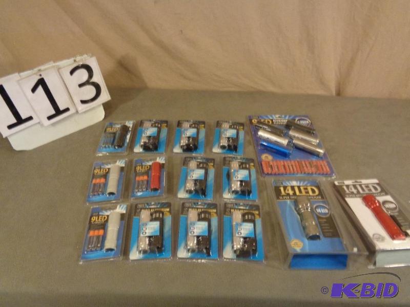 Lot of 28 New LED Flashlights....