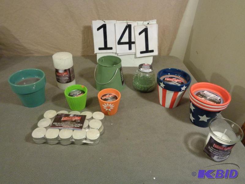 Lot of New Display Model Citronella Candles....