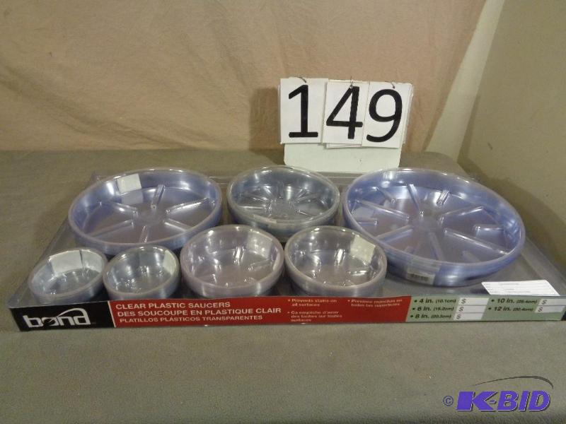 New Display Model Plastic Saucers with Displa...