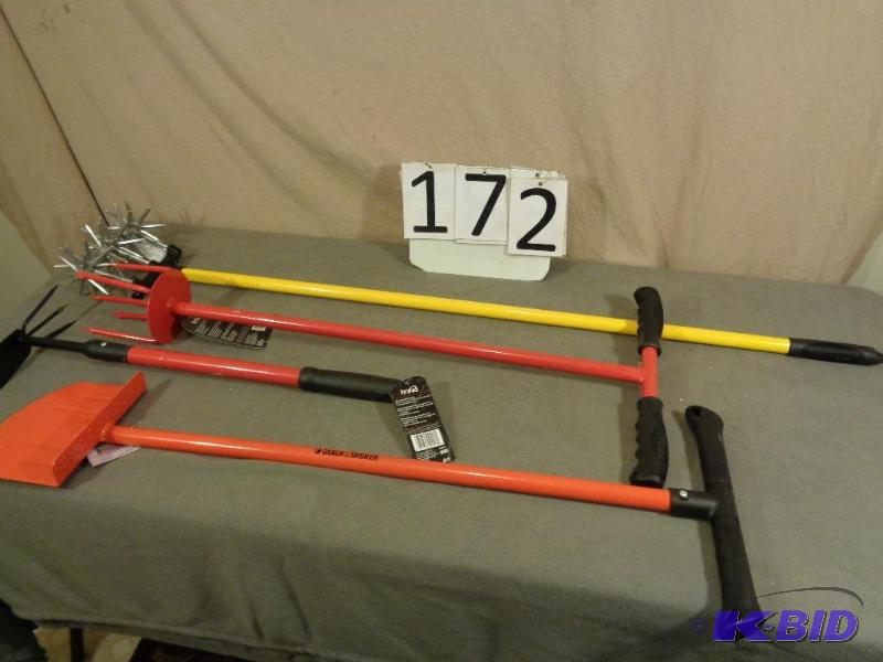 NEW Long Handled Tools. Edger, cultivators, w...