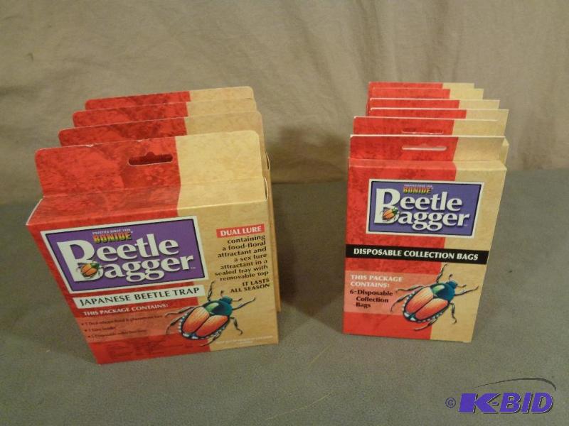 4 New Bonide Beetle Bagger Japanese Beetle Tr...
