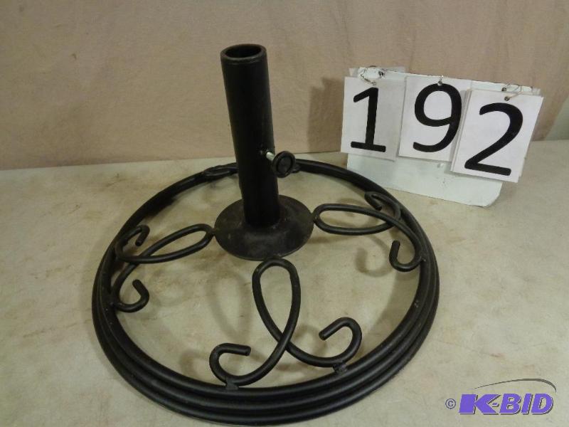 New Display Model Metal Umbrella Base....