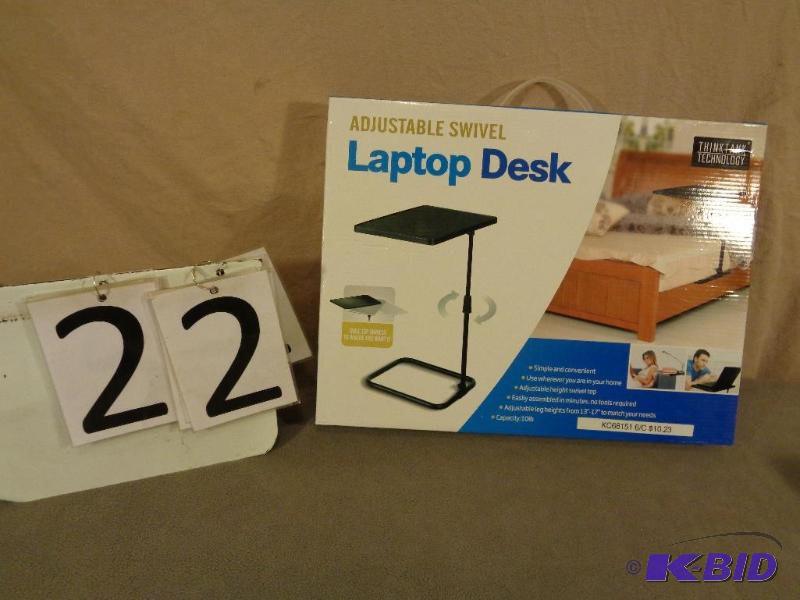New Adjustable Swivel Laptop Desk....