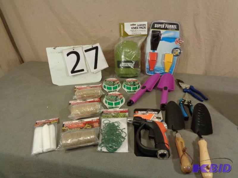 Lot of New Lawn and Garden Items. Garden Knee...
