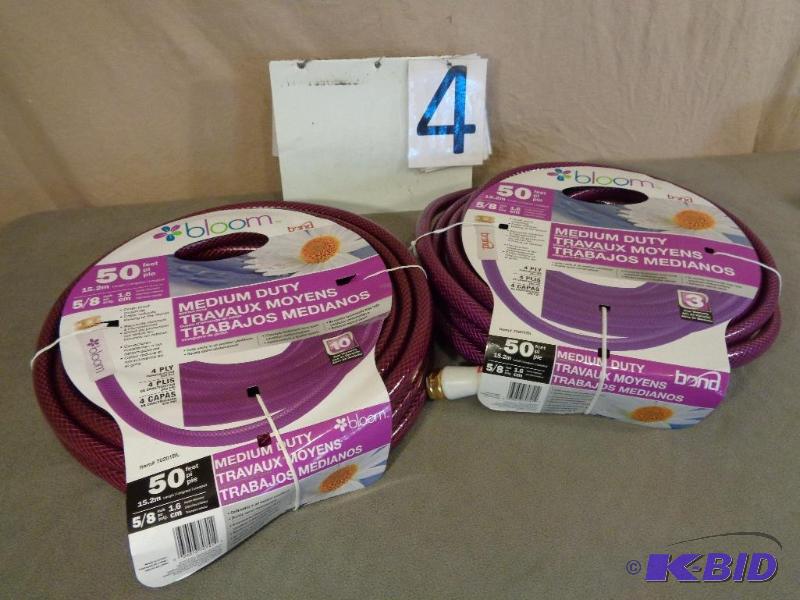 Lot of 2 New Bond Bloom Medium Duty 50 FT Gar...