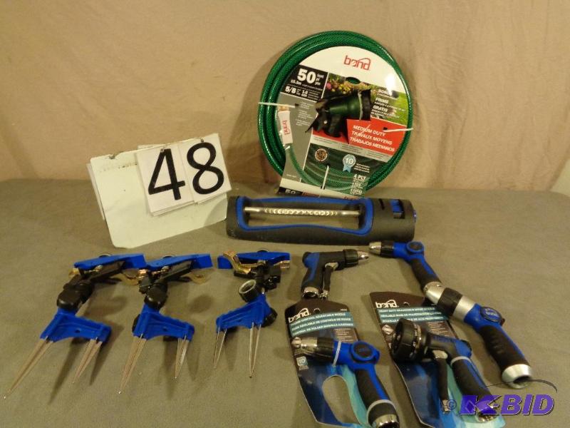 New Bond Lawn Items. 50 Ft Garden Hose with B...