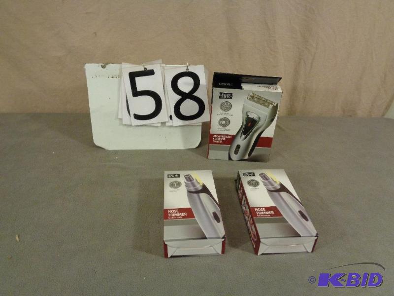 2 New Nose Hair Trimmers and Rechargeable&nbs...