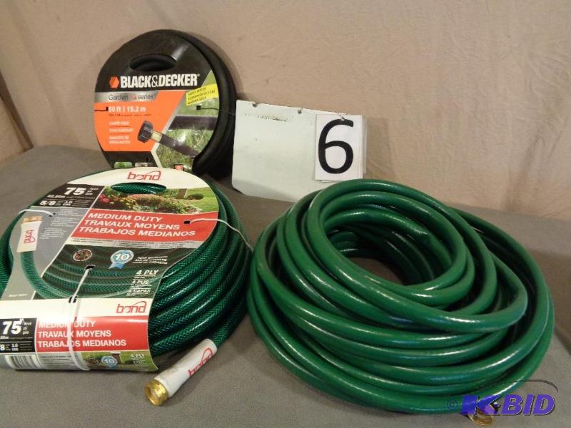 New Bond 75 Ft Medium Duty Hose, New Unmarked...
