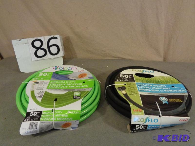 New Bond 50 Ft Medium Duty Hose and New Eco F...