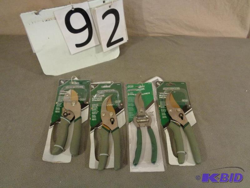 Lot of 4 New Assorted Master Force Bypass Pru...