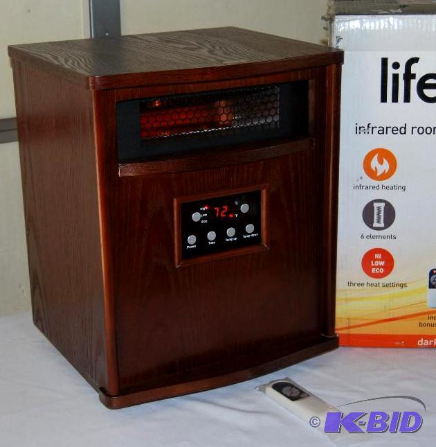 Lifepro by Lifesmart Infrared Heater, 1500 wa...