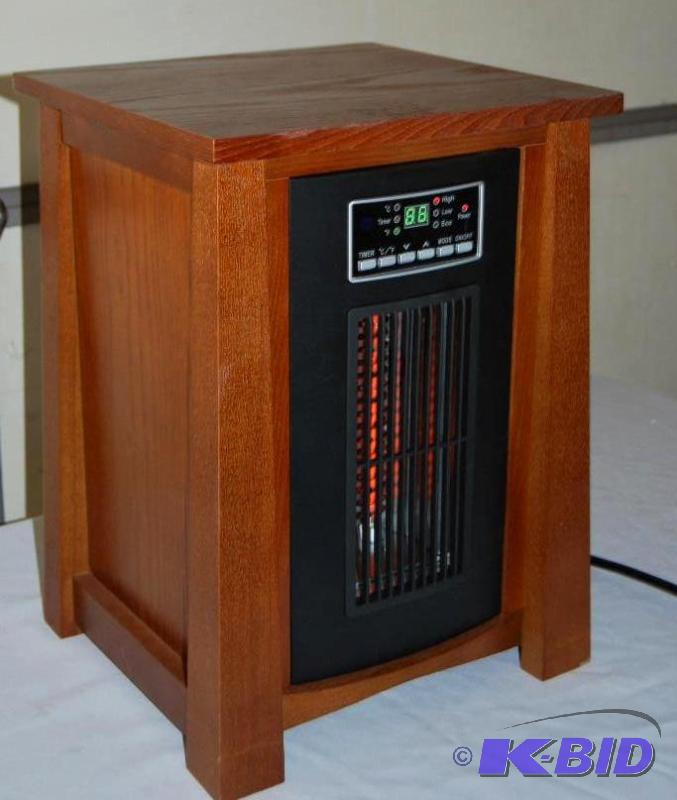 Pro Fusion Infrared Space Heater Side Table, ...