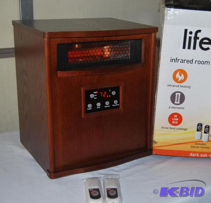 Lifepro by Lifesmart Infrared Heater, 1500 wa...