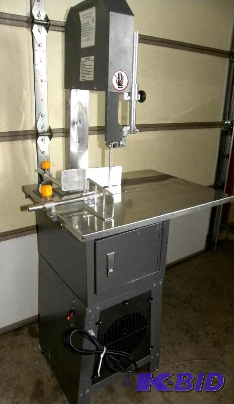 Meat Cutting Band Saw with built in Grinder, ...