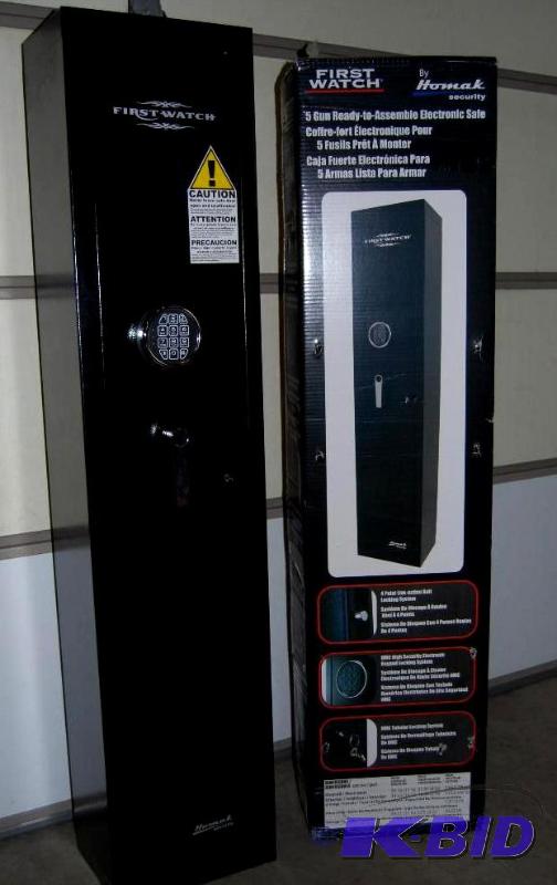 Homak First Watch RTA Electronic 5 Gun Safe, ...