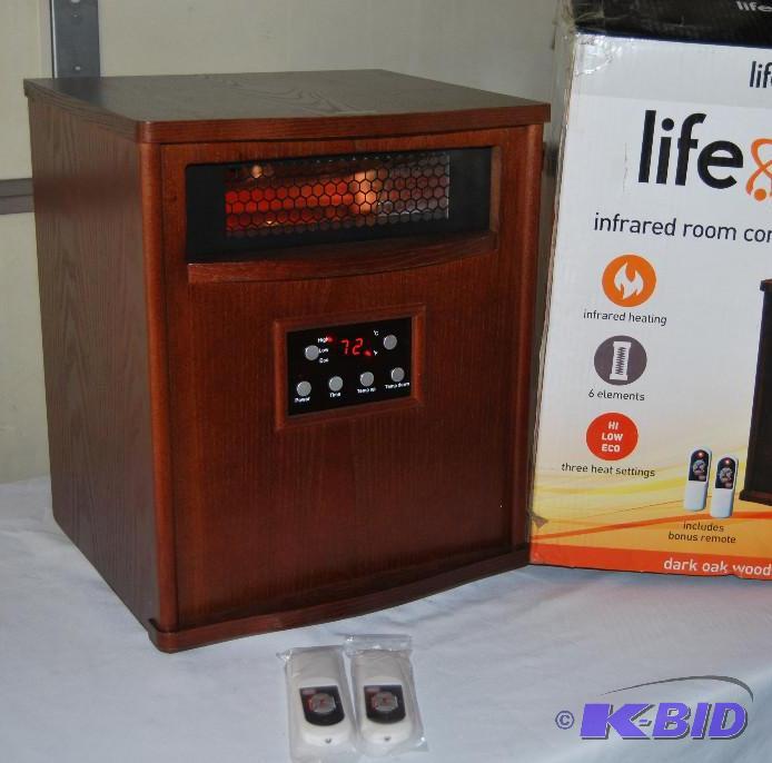 Lifepro by Lifesmart Infrared Heater, 1500 wa...