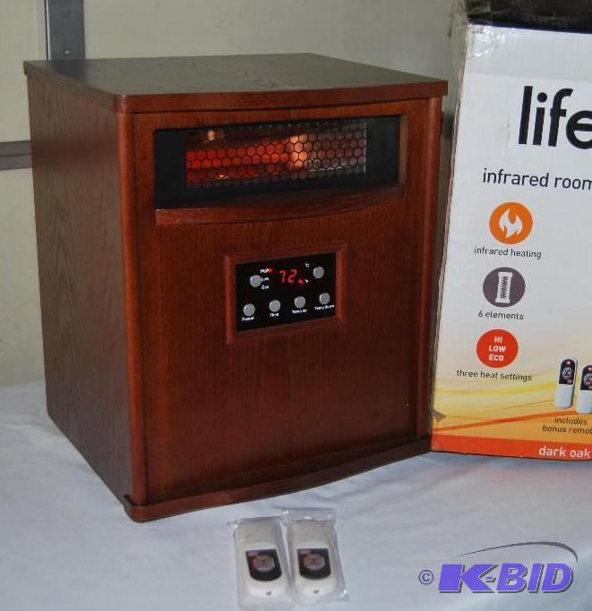 Lifepro by Lifesmart Infrared Heater, 1500 wa...