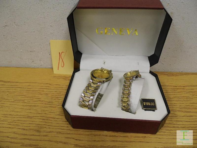 Geneva His & Hers Watch Set