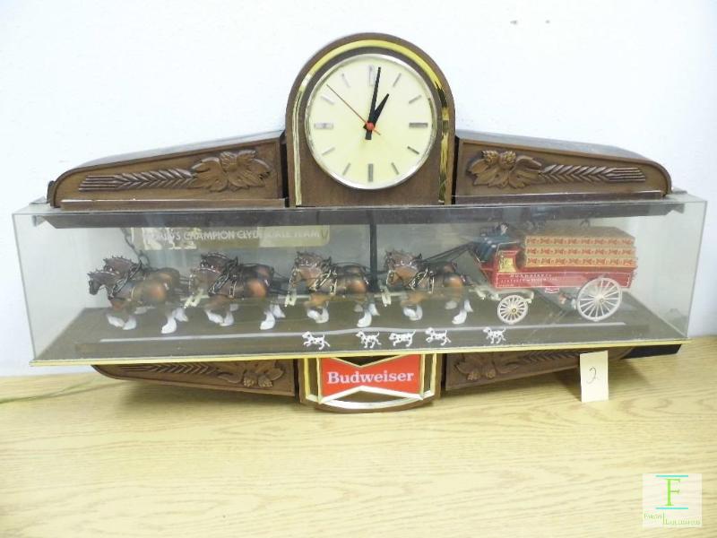 Budweiser Clydesdales Clock