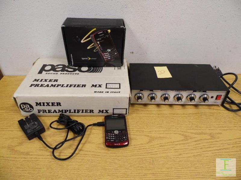 Paso Preamplifier & Blackberry