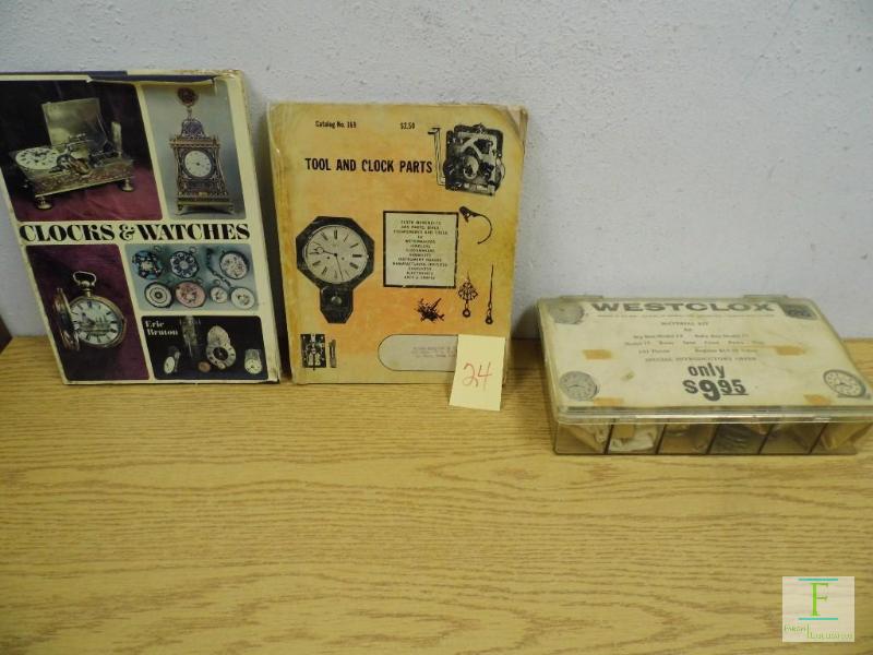 Watch & Clock Parts and Books