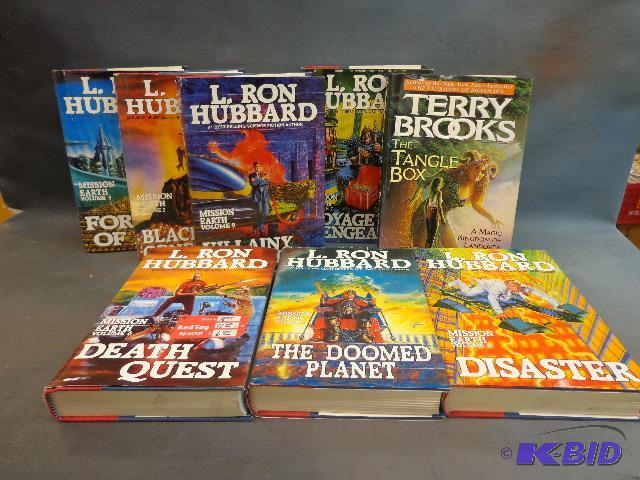 lot 116 image: Hard Cover Books   (7) L. Ron Hubbard  (1) &n...