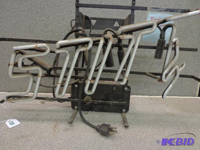 lot 133 image: Stite Neon Sign   Broken ...
