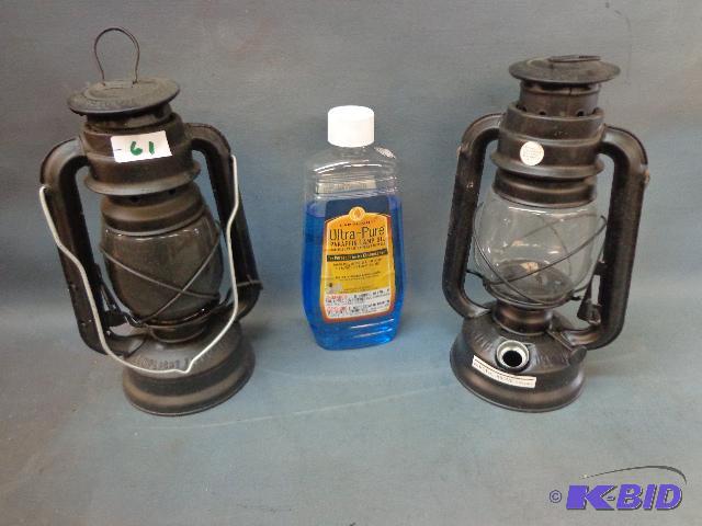 lot 61 image: Lamp Lights   Smokeless, odorless and soot le...