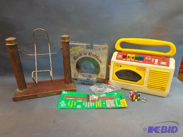 lot 89 image: Kids Sound Cassette Player, Christmas Watch a...