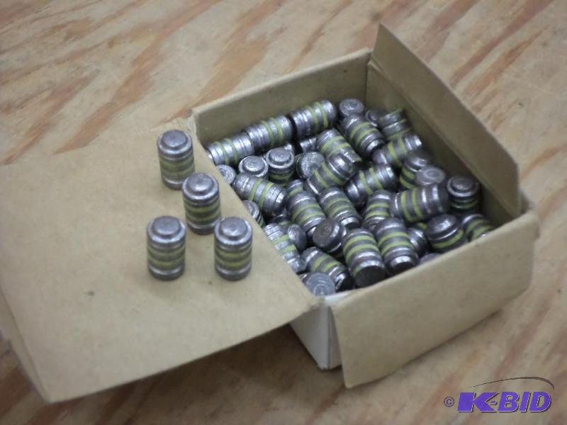 lot 119 image: Box Of 148gr Button Nose .38 Bullets...