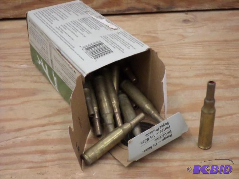 lot 121 image: Box Of 7.62mm Cartridges--See Pictures...