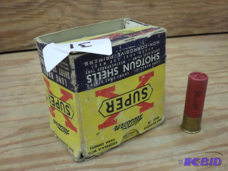 lot 31 image: (16) Western 16-Gauge 2.75" #4 Shotshell...