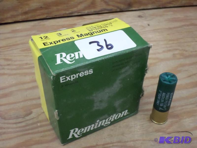 lot 36 image: (25) Remington 12-Gauge 3" Express Magnu...