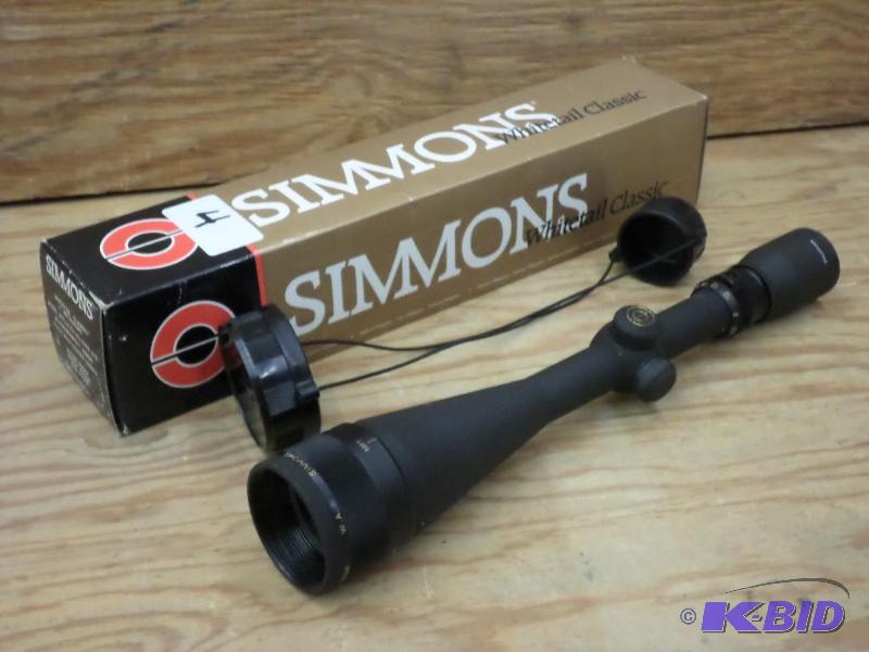 lot 4 image: New Simmons Whitetail Classic 6.5x20x50mm Rif...